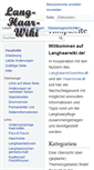 Mobile Screenshot of langhaarwiki.de